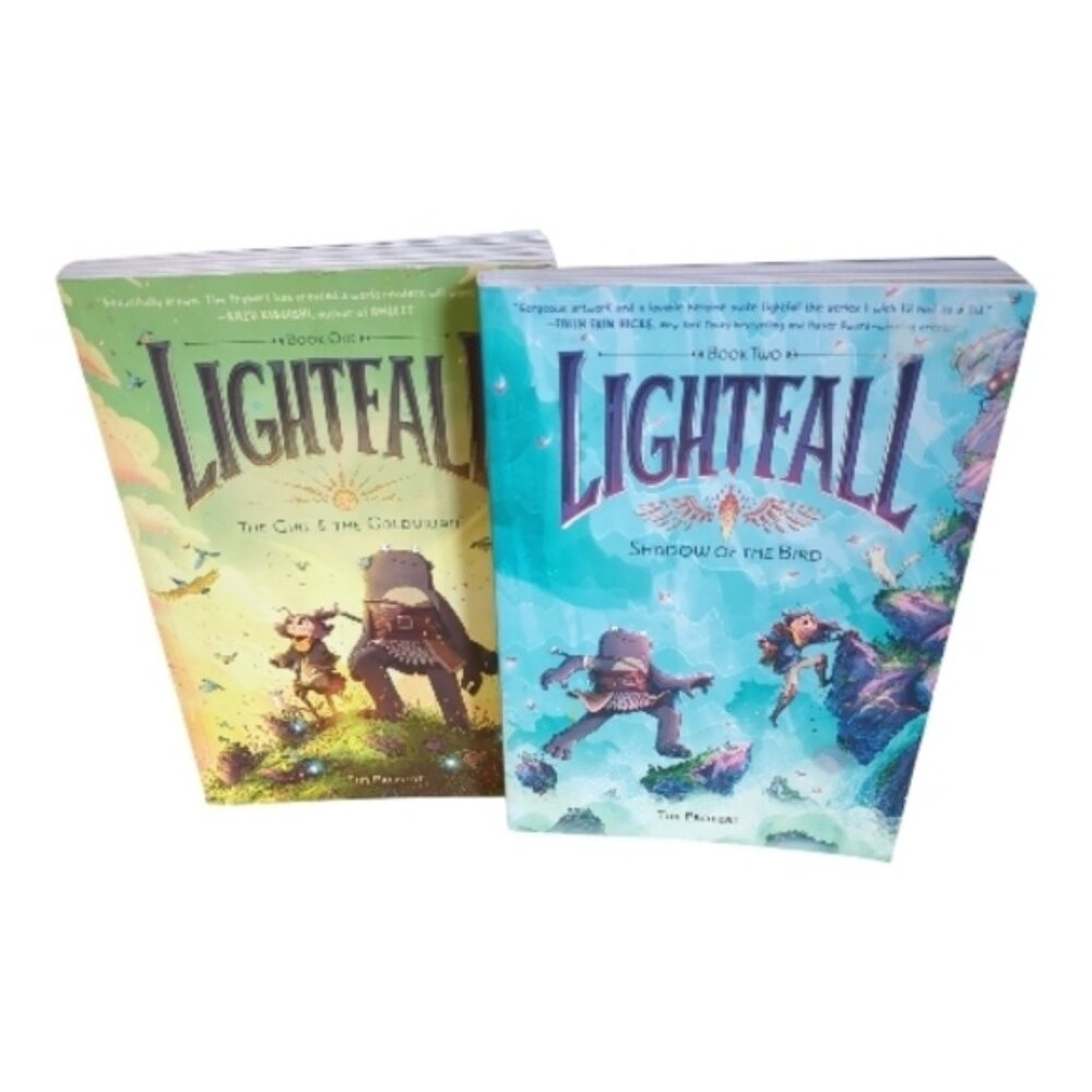 Lightfall Book Set - The Girl & The Galdurian and Shadow‎ of the Bird Book 1&2